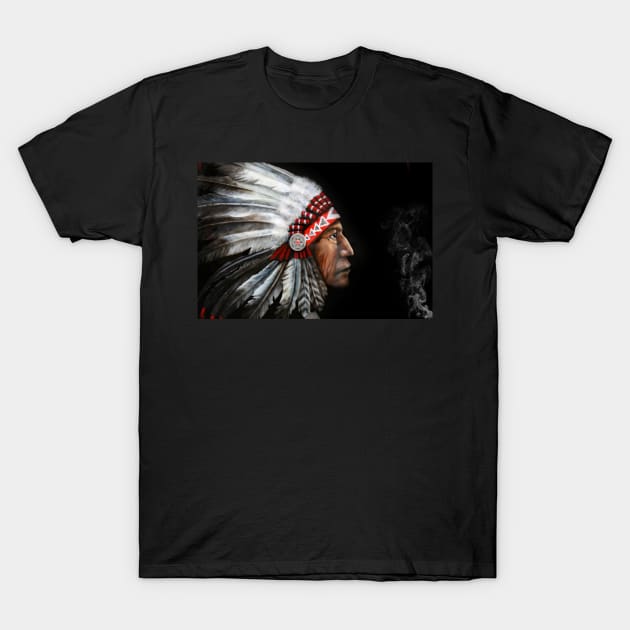 apache, indian apache T-Shirt by hottehue